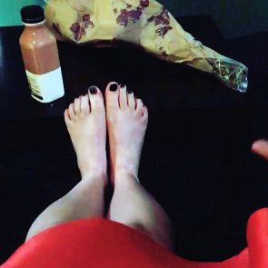 Mary Mouser nude toes
