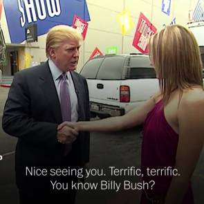 Donald Trump Shocking Sexist Video POSTER