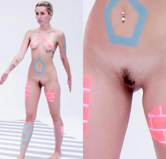 Miley Cyrus hairy pussy